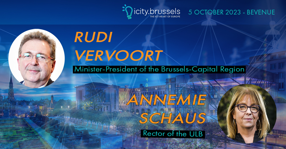 🔥 For our icity Finale, we'll have the great honour to receive Rudi Vervoort, Minister-President of the Brussels-Capital Region and Annemie Schaus, Rector of the ULB! 💥
🔹 Join us on 5 October➡️ Register now forms.office.com/pages/response…
#EUinmyRegion #digitalinnovation #Brussels