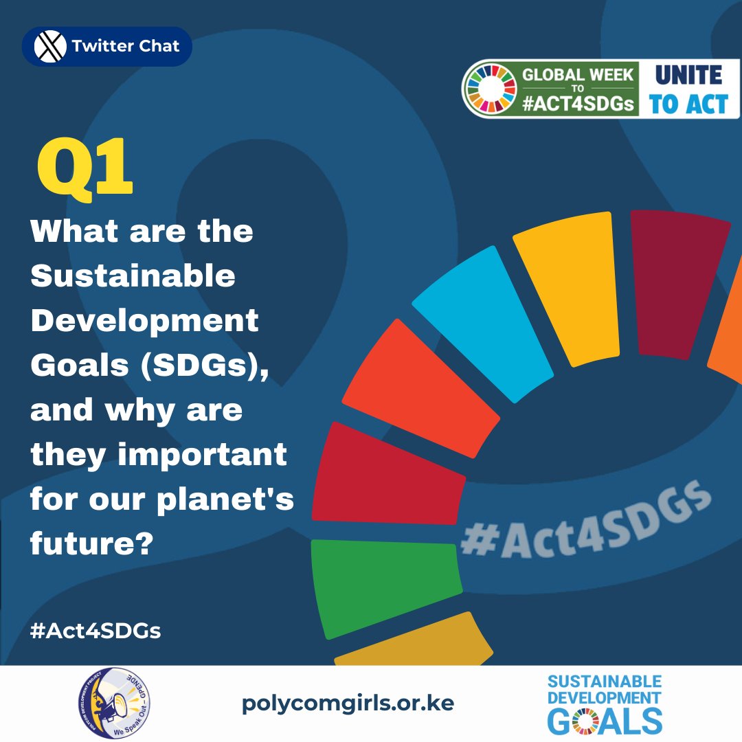 polycomdev's tweet photo. Q1. What are the Sustainable Development Goals (SDGs), and why are they important for our planet's future?
#Act4SDGs #Polycomspeaks https://t.co/NbzZihRZ3a