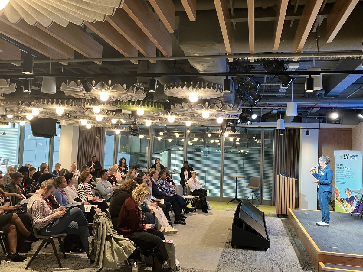 LondonYouth's tweet photo. So much to be excited about today!  
We’re @Visa Europe hosting ‘Powering the grassroots: London Youth strategy, data and insight’. 

Today we launch our new 2023-26 strategy and present a new interactive data tool to better share unique data from our membership. https://t.co/adX6rzFPry