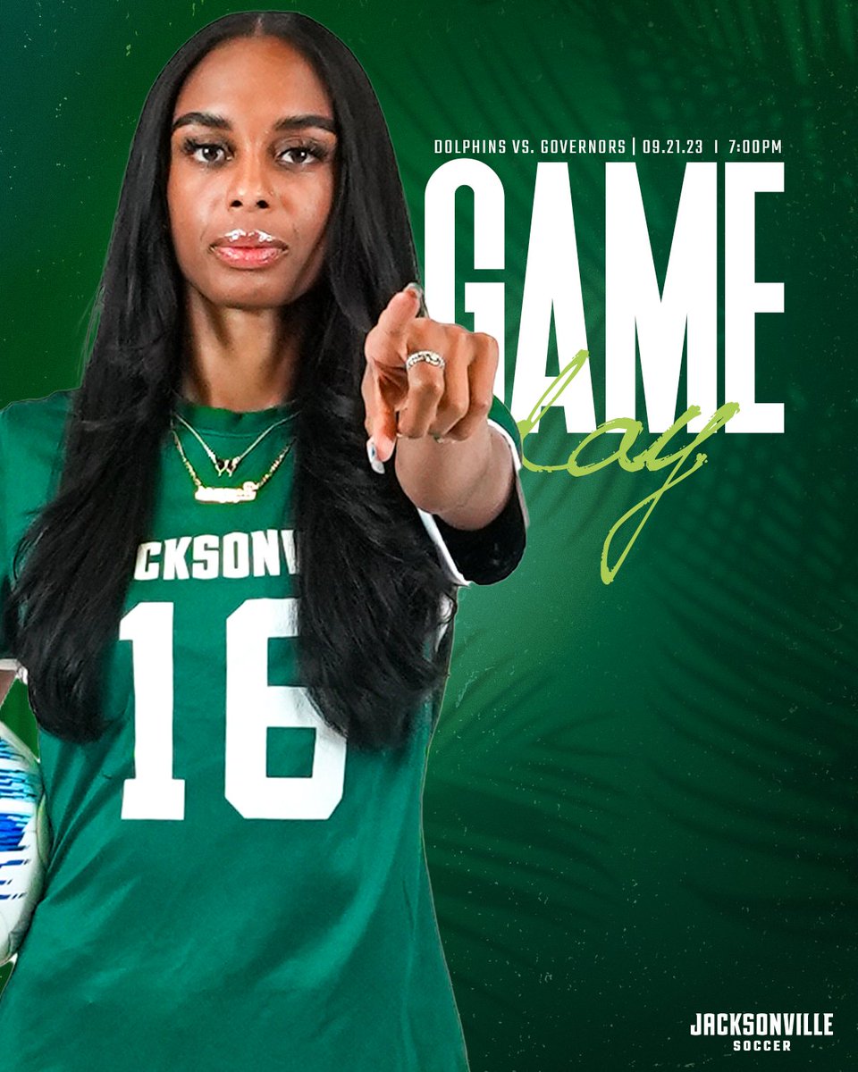 JAX_WSOC's tweet photo. Ello Governor! It's gameday again!

🆚 Austin Peay
⏰ 7 PM
📌 Southern Oak Stadium
📺 ESPN+
📊 https://t.co/cMU6z7tjga

#JUPhinsUp https://t.co/IcRf8KyG94
