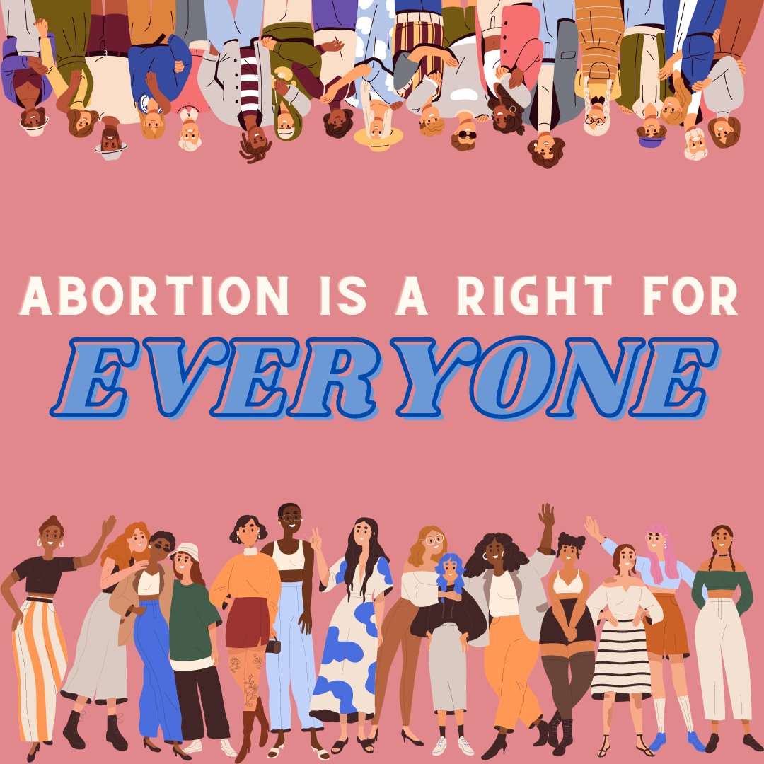 iamprotruth's tweet photo. Everyone has the right to access abortion!

#reproductivejustice #AbortionIsHealthcare #abortionrights #reproductiverightsarehumanrights #jewsforreproductivejustice #protruth https://t.co/kUeagOzOht