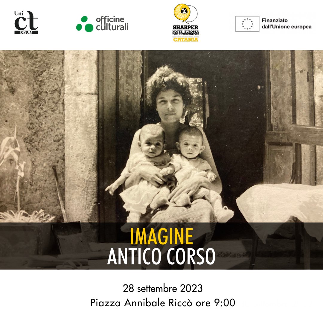 In occasione di @sharper_night, il #Disum propone un fotoracconto in dieci tappe nel quartiere Antico Corso in cui storie e immagini daranno voce alle trasformazioni che il quartiere ha vissuto nell’ultimo secolo.

Programma: bit.ly/SharperDisum23 

#sharpernight #MSCAction