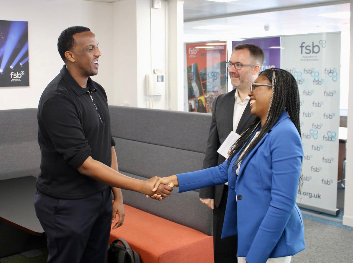 A pleasure to formally open <a href="/fsb_policy/">Federation of Small Businesses (FSB)</a>'s new offices.

Small businesses make up 99% of all firms in the UK, they are the lifeblood our economy.

That’s why I’m working hard to get more SMEs exporting, supporting start-ups with loans and cutting red tape to help them grow.