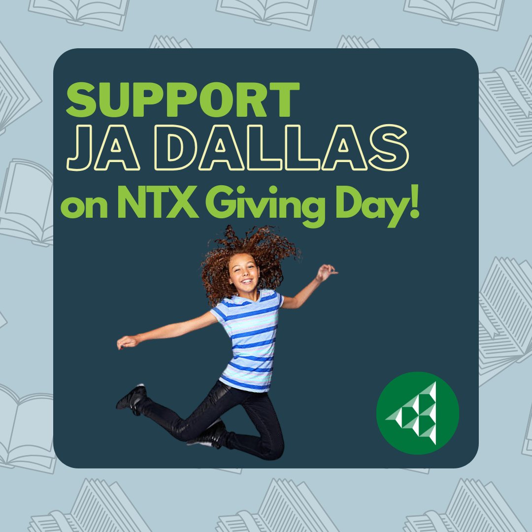 JADallas's tweet image. Today is North Texas Giving Day! Join us in unlocking boundless potential by supporting Junior Achievement of Dallas. Your contribution helps empower young minds and uplift their potential to achieve their most tremendous success.  #JADallas #NTXGivingDay