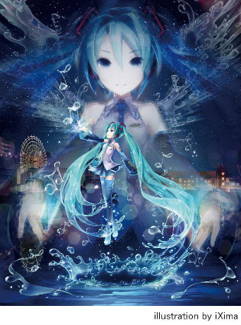 初音ミク 「また八景島シーパラダイスのコラボやりませんかね?…お願いします! 」|ヴォルさん.⚡️✌︎('ω'✌︎ )⚡︎のイラスト