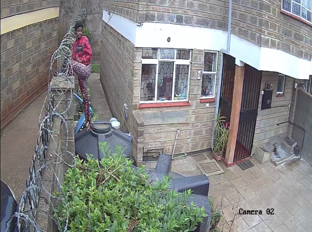 DCI_Kenya's tweet photo. WANTED SUSPECT

Following the gruesome murder  of Dr Erick Maigo, in the wee hours of Friday September 15, 2023,  detectives are appealing for information that may lead to the arrest of the woman whose images appears below.

The suspect who was captured leaving the victim's residence at Woodley Annex -Upper is believed to have been involved in the murder most foul before escaping through the back door.

Two blood stained knives believed to have been the murder weapons were recovered from the scene of crime.

As detectives burn the midnight oil to arrest the female suspect, members of the public are requested to volunteer any information that may lead to her immediate arrest.