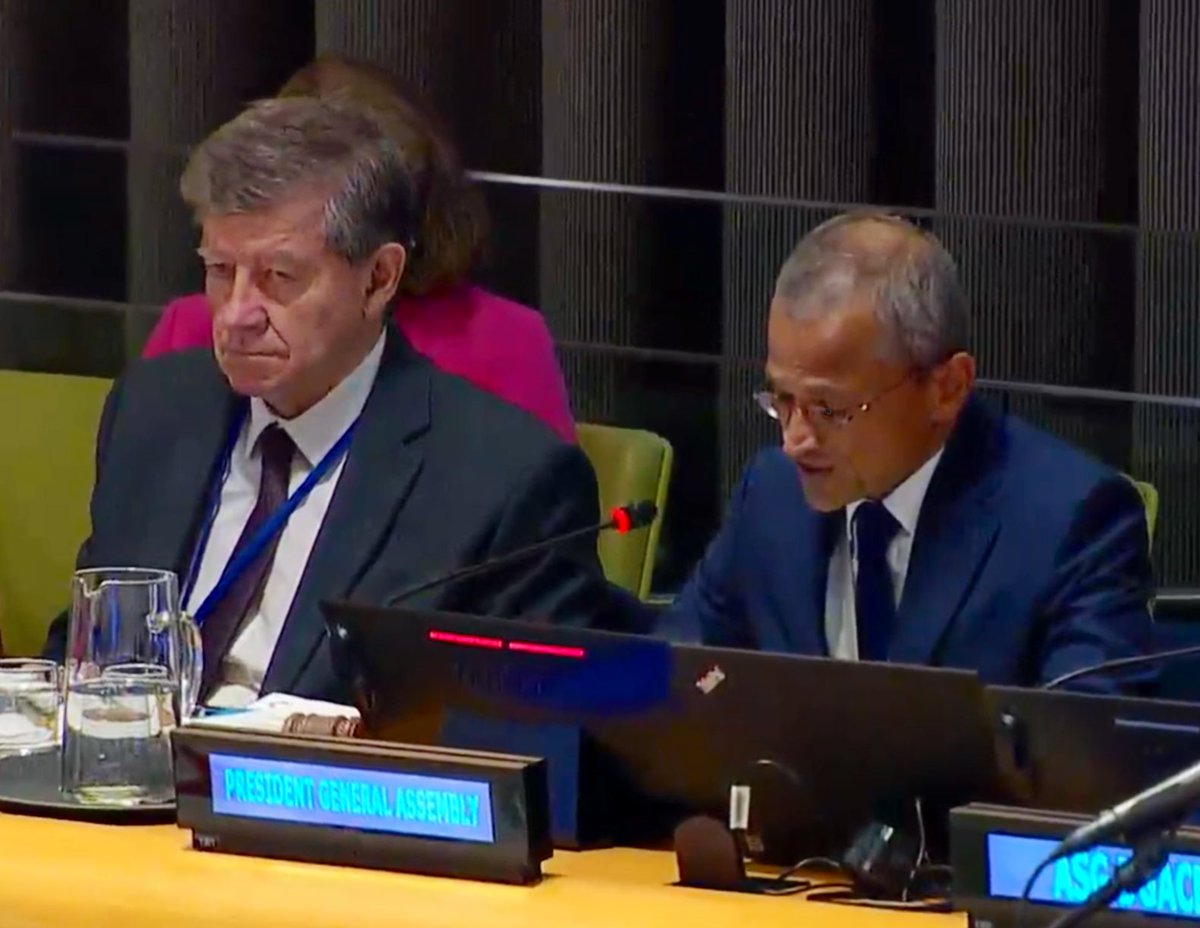 Inspiring start to the Ministerial Meeting in preparation for the @UN #SummitoftheFuture in 2024 – a once-in-a-generation opportunity to ensure multilateralism delivers for everyone, everywhere. Watch it live here: media.un.org/en/asset/k1z/k…