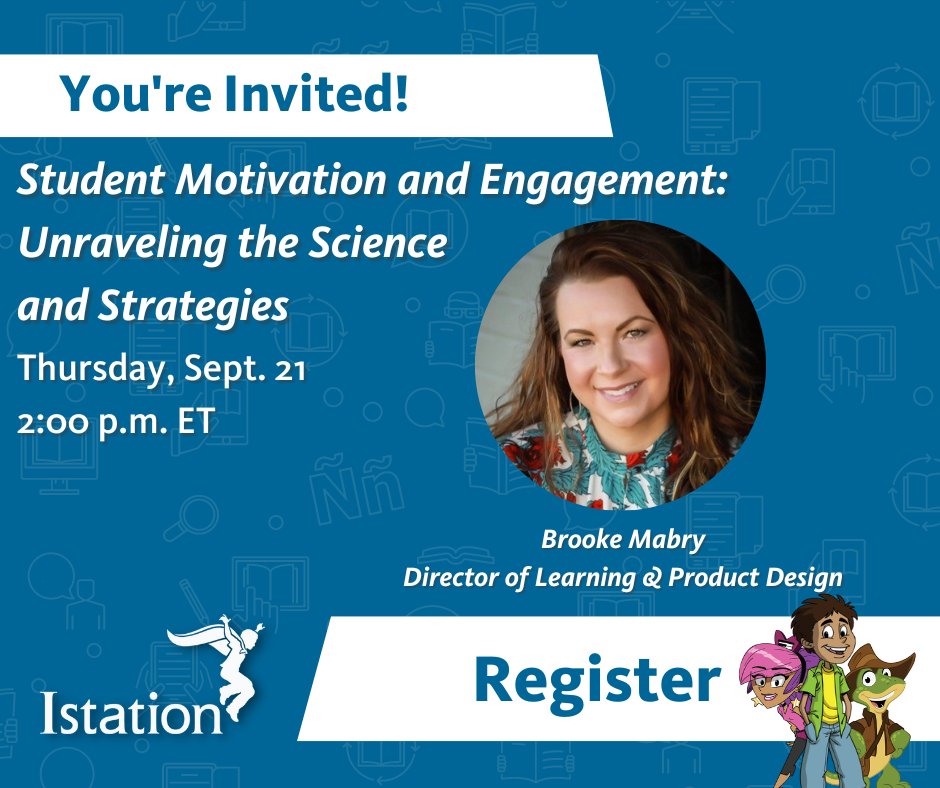 Today's the day! Don't miss out on the <a href="/EducationWeek/">Education Week</a> K-12 Essentials forum. Istation's very own <a href="/BrookeMabry21/">Brooke Mabry</a> is presenting at 2:00pm ET! Register here: hubs.li/Q021lC6Z0  #SupportingEducators #RedCapeCommunity