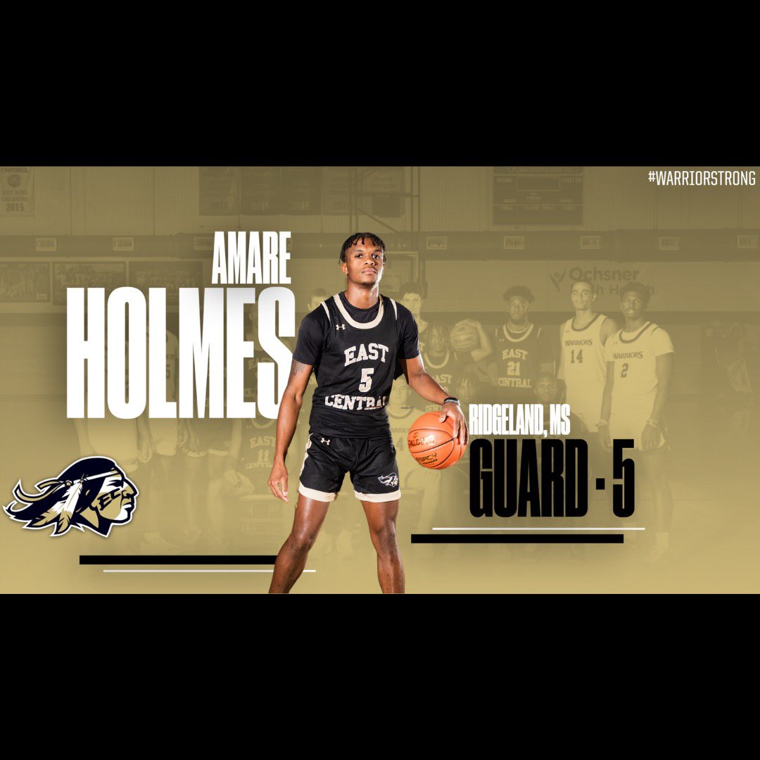 #5 Amare Holmes

➡️ 6’3 Guard
➡️ Ridgeland HS
➡️ Freshman

#WarriorStrong