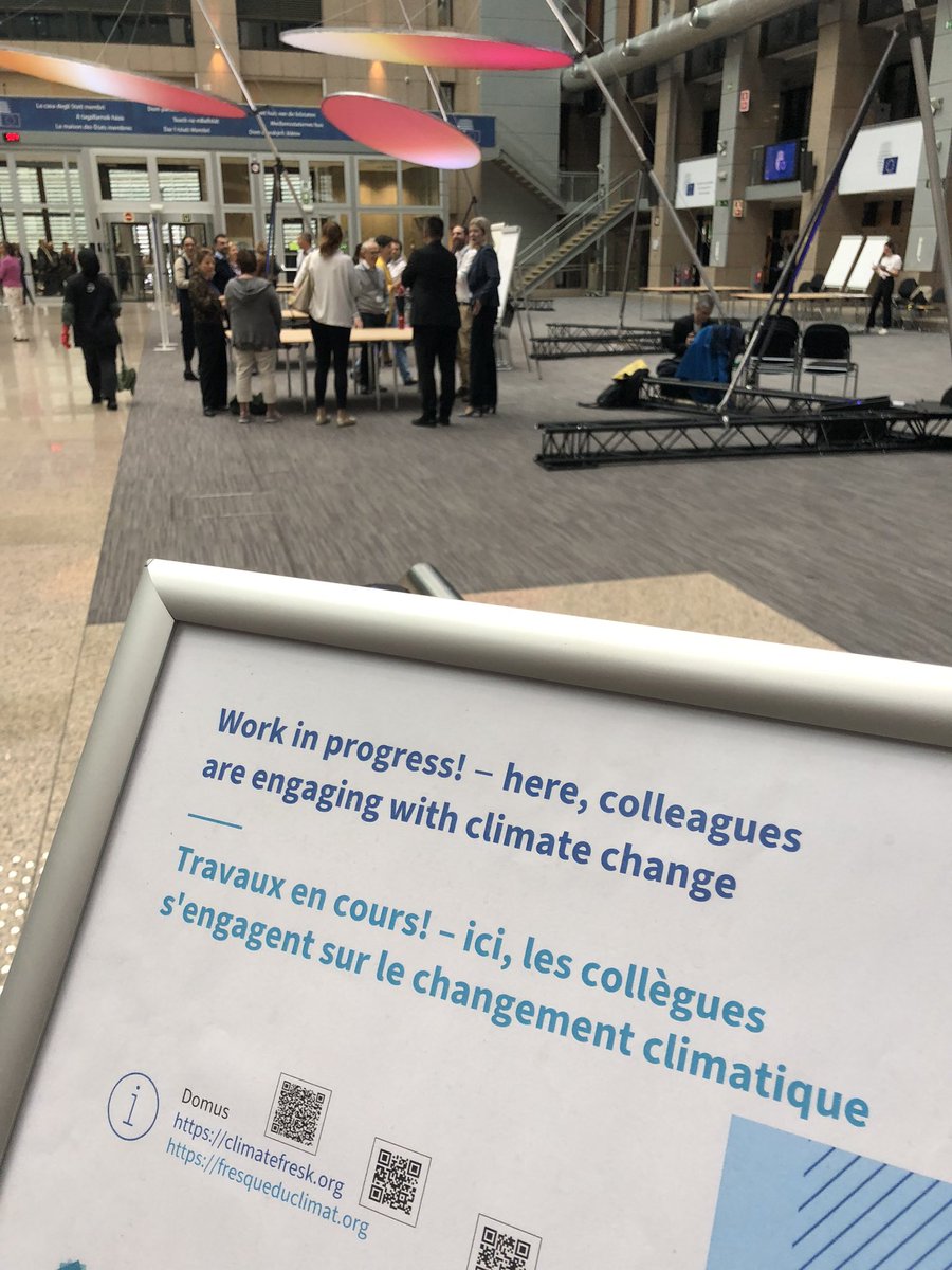 Mariagal's tweet photo. Thank you @climate_fresk / @FresqueDuClimat for making us feel happy, sad, angry, worried, surprise, and committed at the same time. 

Together we can make a difference and stop “the loops of hell” (fresk title chosen by my group).

Thank you @EUCouncil for organising! https://t.co/GSIueIOQ7c