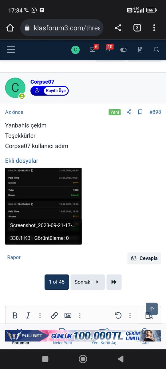 Solvation17's tweet photo. Corpse07 kullanıcı adım
Klasforumda paylaştım
Yanbahis çekim
@yanbahis https://t.co/GbdKfBivlr