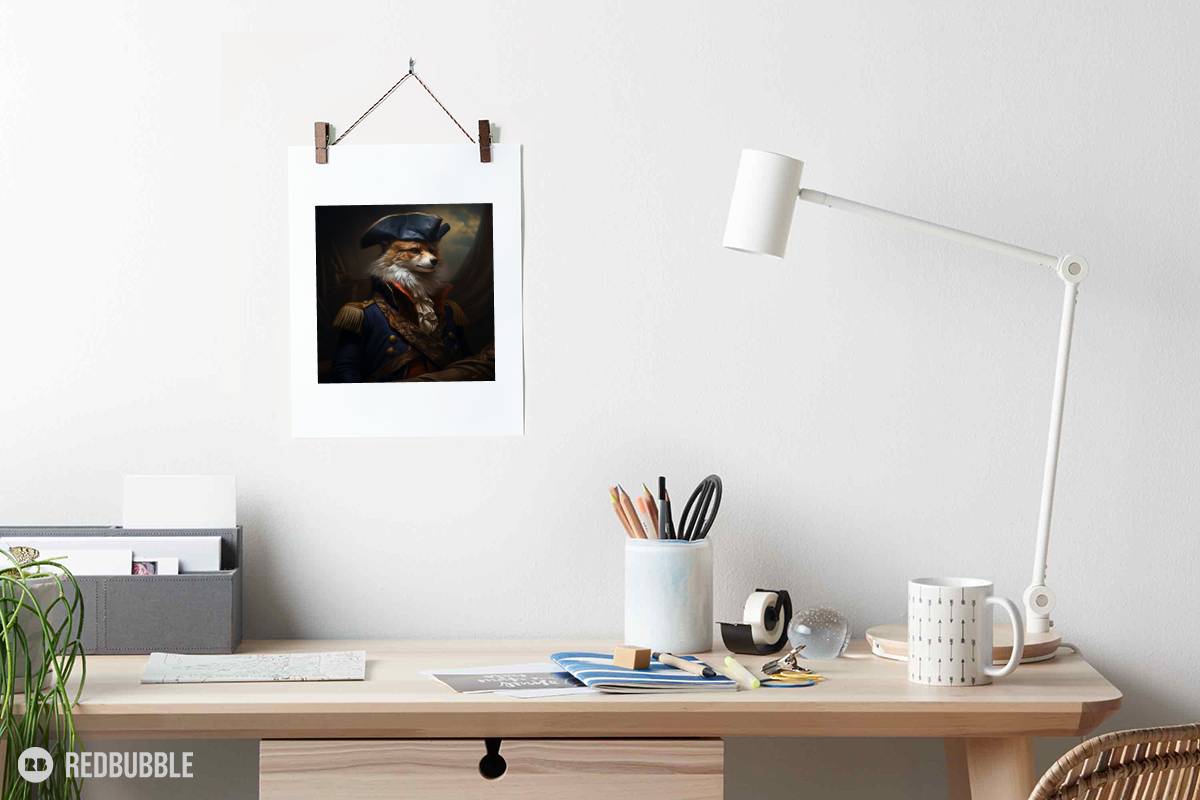 Lots of new artwork over on my <a href="/redbubble/">Redbubble</a> shop!
Fox Captain Animal Portrait featured here
redbubble.com/people/whughes…
#findyourthing #redbubble #redbubbleartist