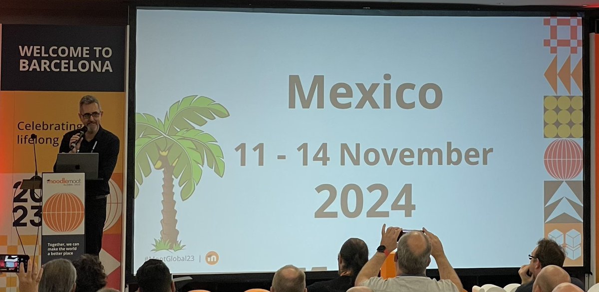 That’s a wrap for #MootGlobal23! Thanks to all of my new and old friends and colleagues for the great connections. Also, congratulations <a href="/moodler/">🎓 Martin Dougiamas</a> on moving into your new role with #moodle . I hope to see you all again next year in Mexico!!