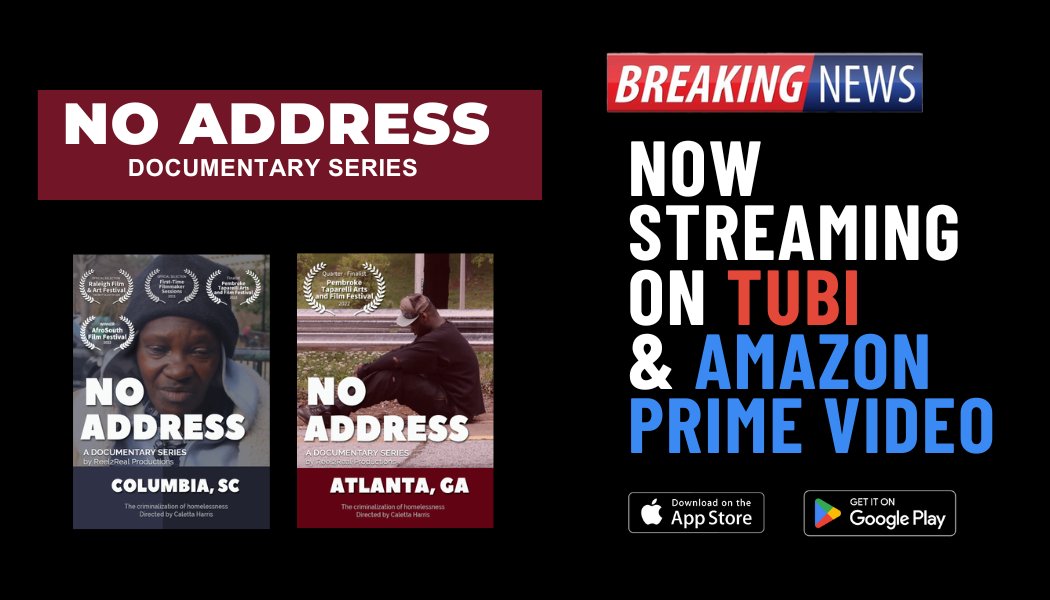 R2Rpro's tweet photo. BREAKING NEWS!!!
No Address Documentary is now on Tubi and Amazon Prime Video!!! This groundbreaking documentary will challenge your perception and raise awareness on the reality of homelessness. #Tubi #Amazon #Streaming #Nationwide #R2Rpro https://t.co/LOytg5Yt1T