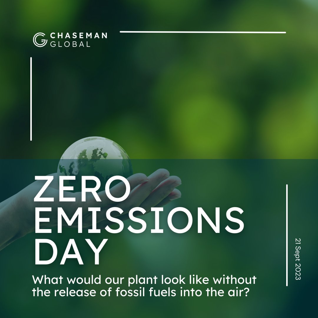 On #ZeroEmissionsDay, let's envision a planet where clean, green life sciences innovations have prevented harmful emissions. 🌿🔬 Together, we can make this vision a reality for a healthier, sustainable Earth. 🌱

#ClimateAction #LifeSciences #FossilFreeFuture