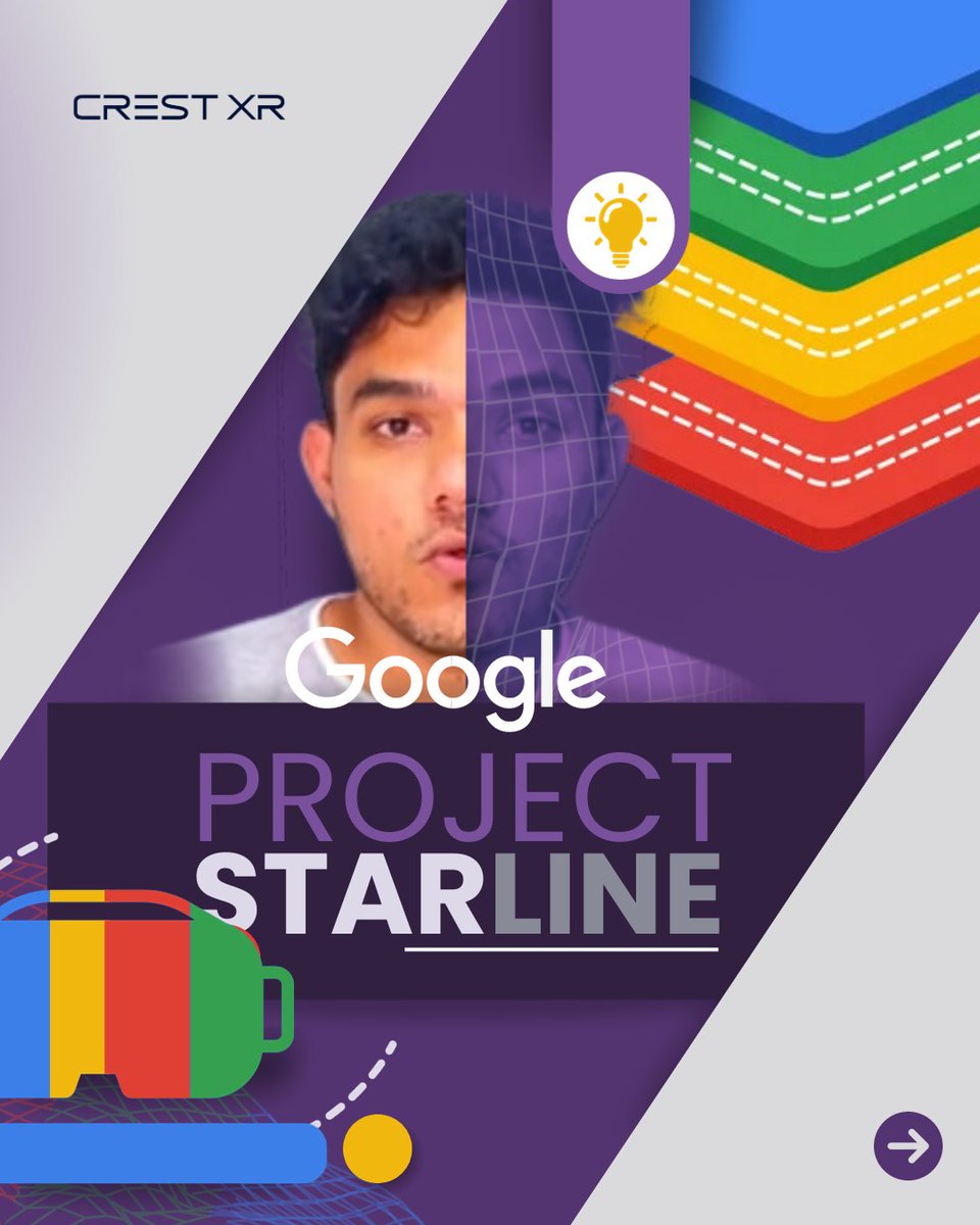 CrestXRHQ's tweet photo. Google's Project Starline: Redefining Reality in 3D Video Calls 🌟💬 https://t.co/jyimIyaJ8x