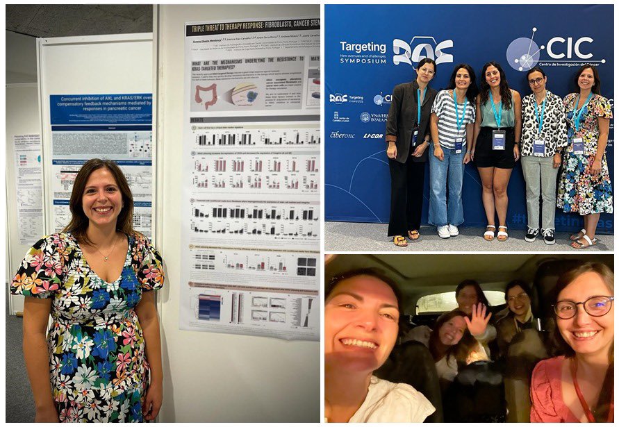 MendoncaSusana's tweet photo. Had an amazing time at the #targetingras symposium in Salamanca last week! ✨
I immersed myself in cutting-edge Ras cancer research and presented my PhD work on a poster format. Grateful to the organizers for a fantastic event with top minds in the field and amazing #kraskickers! https://t.co/54Ng4LIUhY