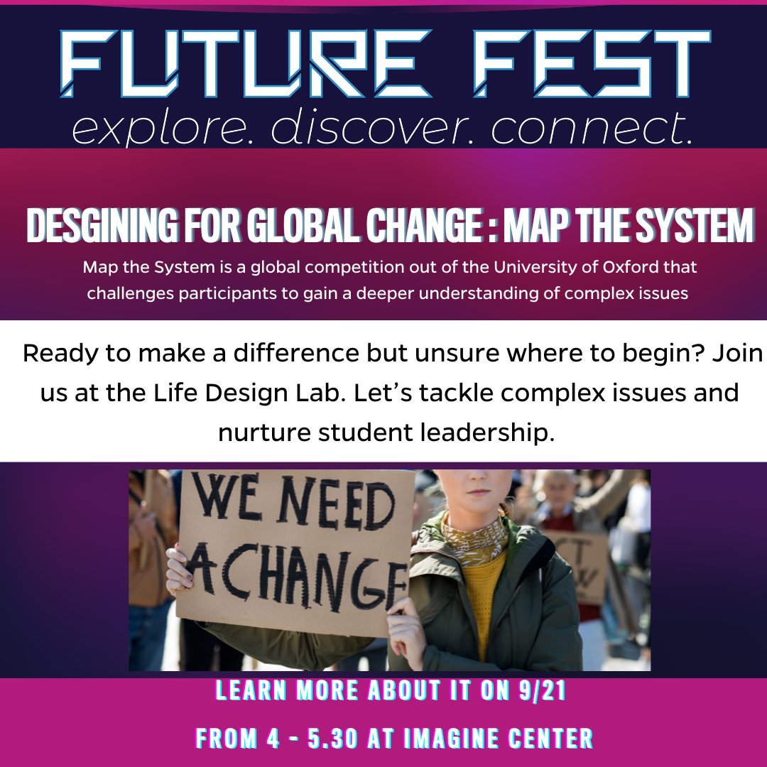 lifedesignjhu's tweet image. 🌟 Calling all Enthusiastic students! Join us at the Life Design Lab, Johns Hopkins University today at 4 pm, where we tackle global issues through Map the System, a competition fostering teamwork, leadership, and social impact. #LifeDesignLab #MapTheSystem #Changemakers #JHU