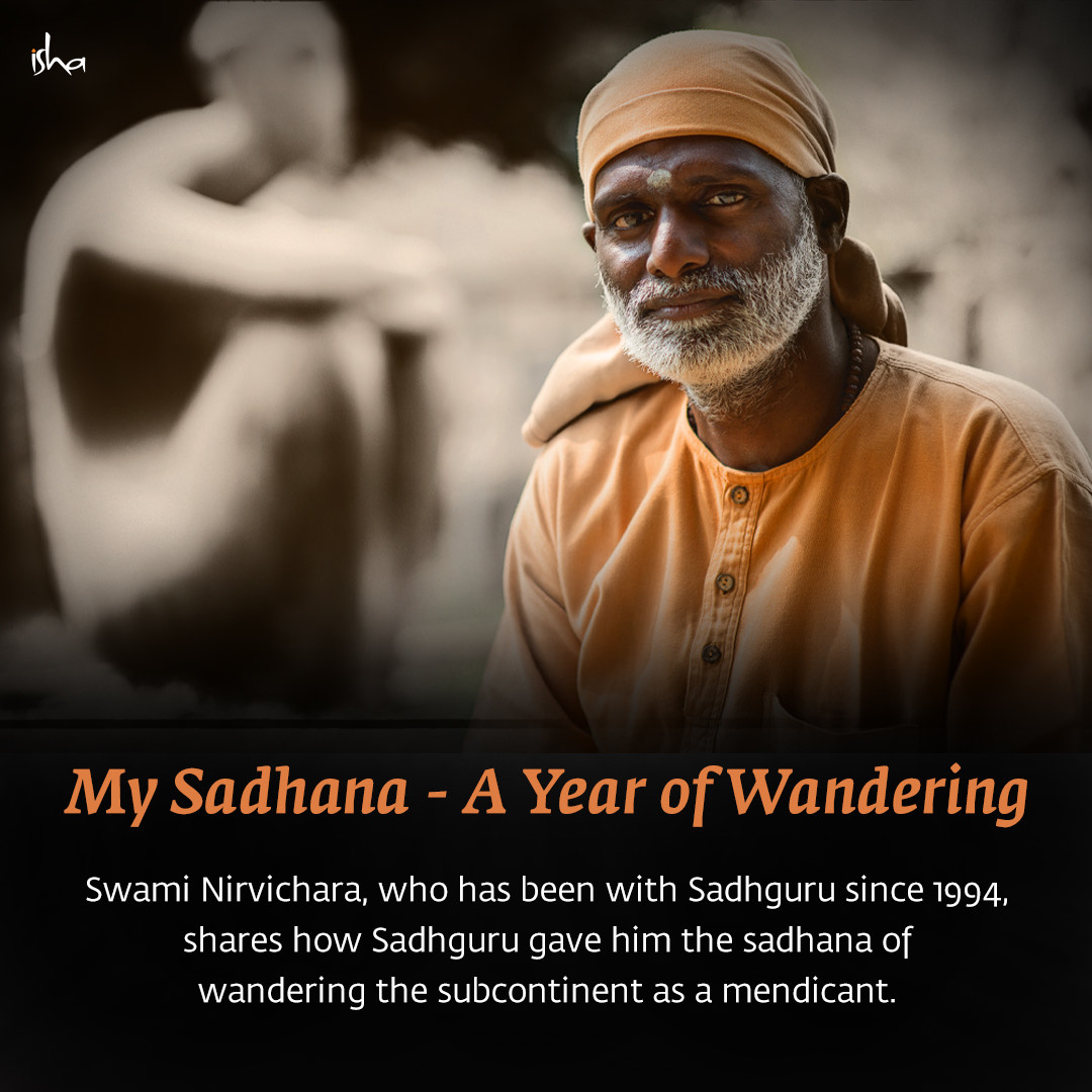ishafoundation's tweet photo. As Sadhguru's Enlightenment Day approaches, let's hear a few candid stories from the people who have been with Sadhguru for decades...

Initiated into Brahmacharya in 1995 and into Sanyasa in 2006, Swami Nirvichara has been with Sadhguru for nearly thirty years! He shares the riveting story of how Sadhguru gave him the sadhana of wandering the subcontinent as a mendicant, and describes a certain incident that happened in the Himalayas which had a profound impact on him.

Join us in celebrating 40 years of Sadhguru's Enlightenment! Let us come together on this day to bask in the grace of a living master whose relentless commitment has transformed countless lives.

23 September
7:30 PM IST | 2 PM GMT | 10 AM EST | 10 PM SGT
Join Live - https://t.co/nSBQXGfIYk