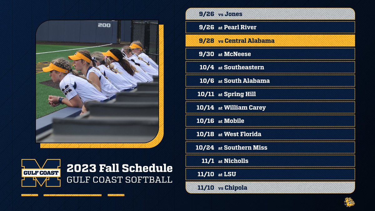 <a href="/MGCCCSoftball/">MGCCC Softball</a> Fall SCHEDULE