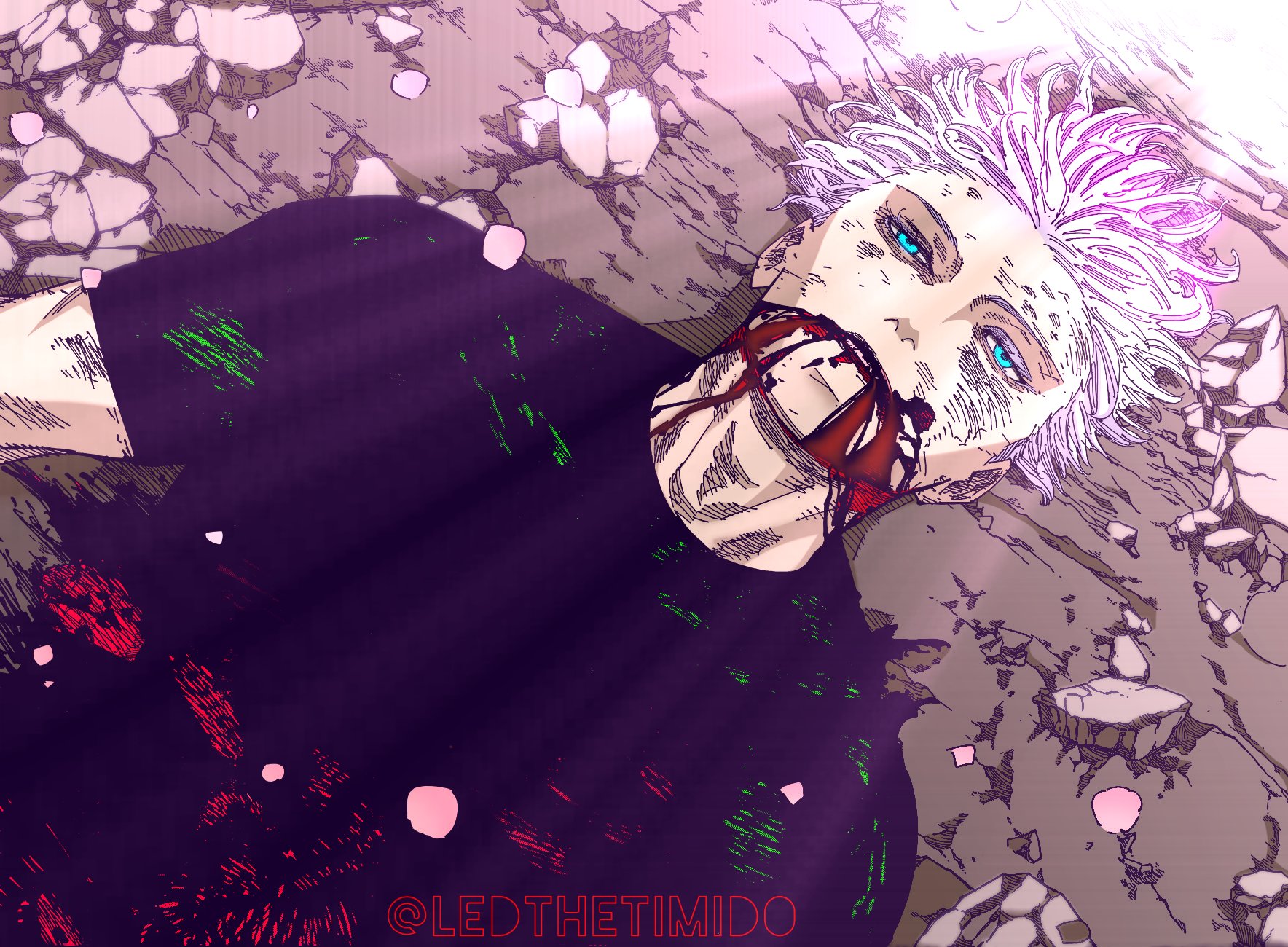 Led  on X: "#JJKSpoilers #JJK236 #JujutsuKaisen Satoru Gojo's Death -  Coloring Manga: Jujutsu Kaisen [Ch.236] https://t.co/JVFF5CgXOC" / X