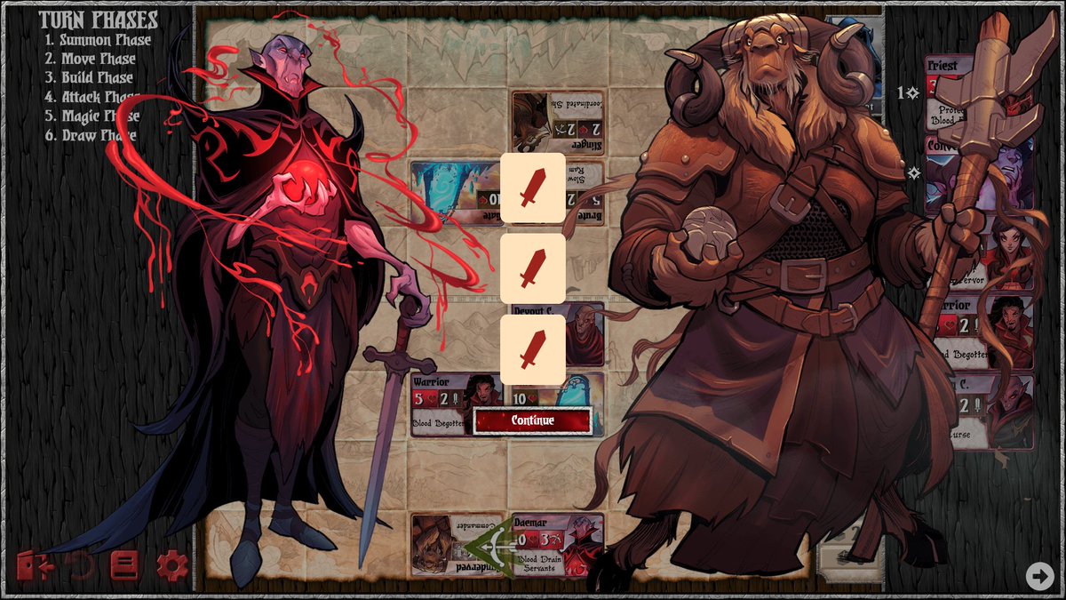 PlaidHatGames's tweet image. The Crimson Order and Mountain Vargath factions are now available to play on SummonerWarsOnline.com!

Make sure to become a Summoner Wars subscriber by Saturday to receive the physical faction decks next week!

#SummonerWars