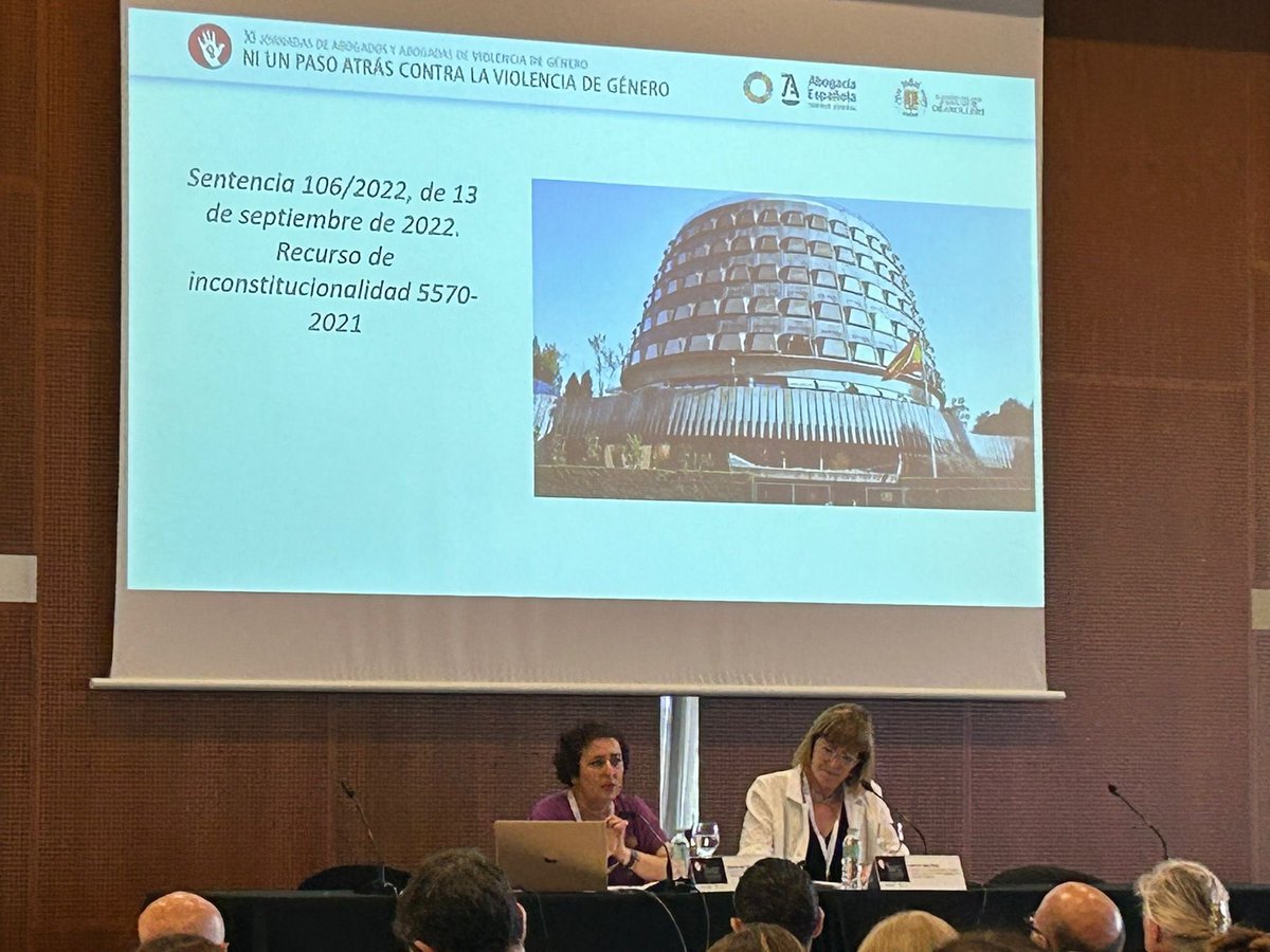 vgcgae's tweet photo. 3ª Ponencia 
Modificación del art. 94 del Código Civil y legislación autonómica. Suspensión del régimen de visitas. Recurso ante el TC.

Marta del Pozo Pérez, magistrada sustituta de la Audiencia Provincial de Salamanca. Profesora titular de la Universidad de Salamanca. https://t.co/g7FKMcCTc6
