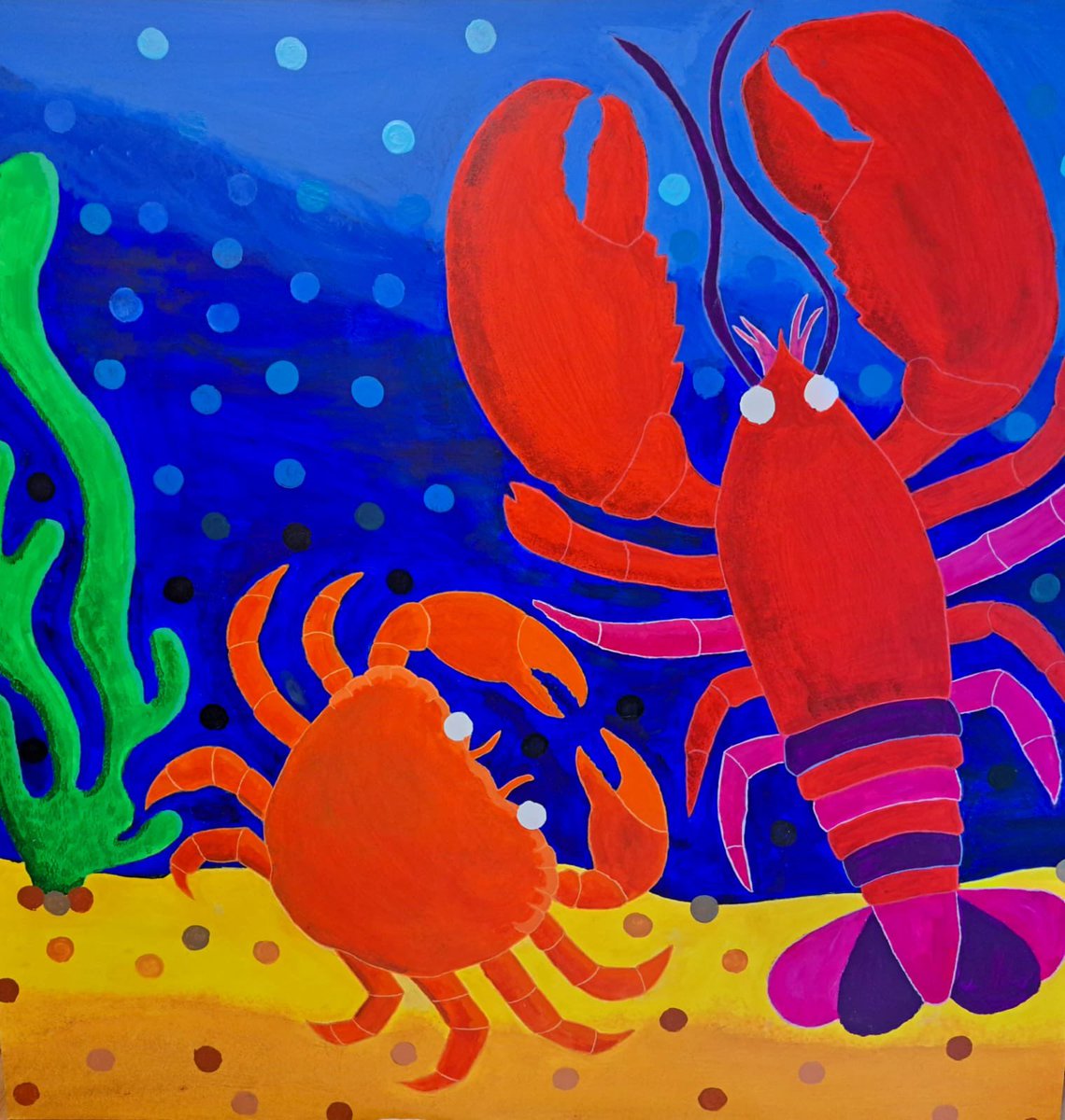 📢Help Wanted!📢

Our #marine team have created this mural and need you to come and add plastic lids to it, to show how you can ‘turn litter into lobsters’ to prevent #plasticpollution🦞

Find us at <a href="/GYMarinaCentre/">Marina Centre</a>, this Sunday!👩‍🎨

<a href="/NationalTrails/">National Trails</a> <a href="/greatyarmouthbc/">Great Yarmouth Borough Council</a> <a href="/NaturalEngland/">Natural England</a>