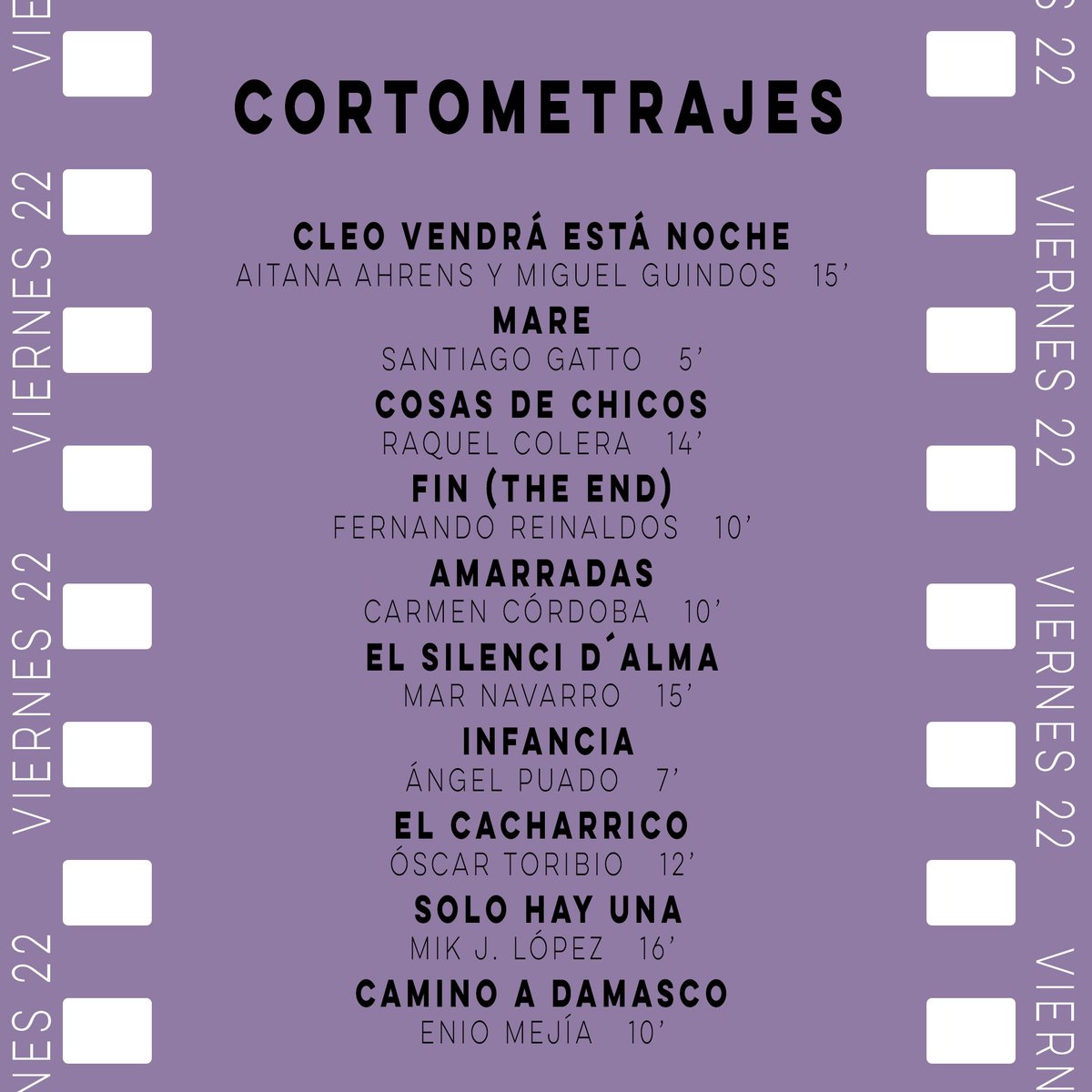 CortesinaFest's tweet photo. Nos vemos esta tarde en ImpulsaAlicante y mañana viernes en el Teatro Arniches. ¿Listos para votar vuestro corto favorito?
#cortesinafest #Alicante #festival #cortometrajes #cine https://t.co/6UyUPoyPEt