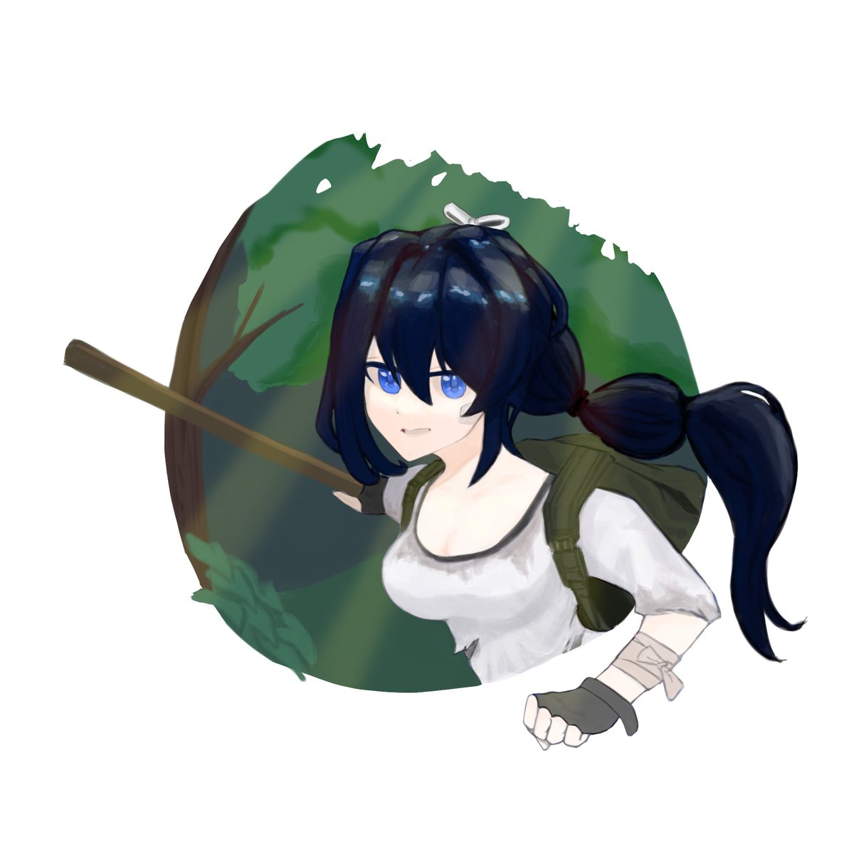 dsa_kamyui's tweet photo. I tried to digitally draw without lines 2 years ago 
I call it "Catherine, Improvise, Adapt, Overcome"
#guardiantales https://t.co/S9yUnZEuTQ