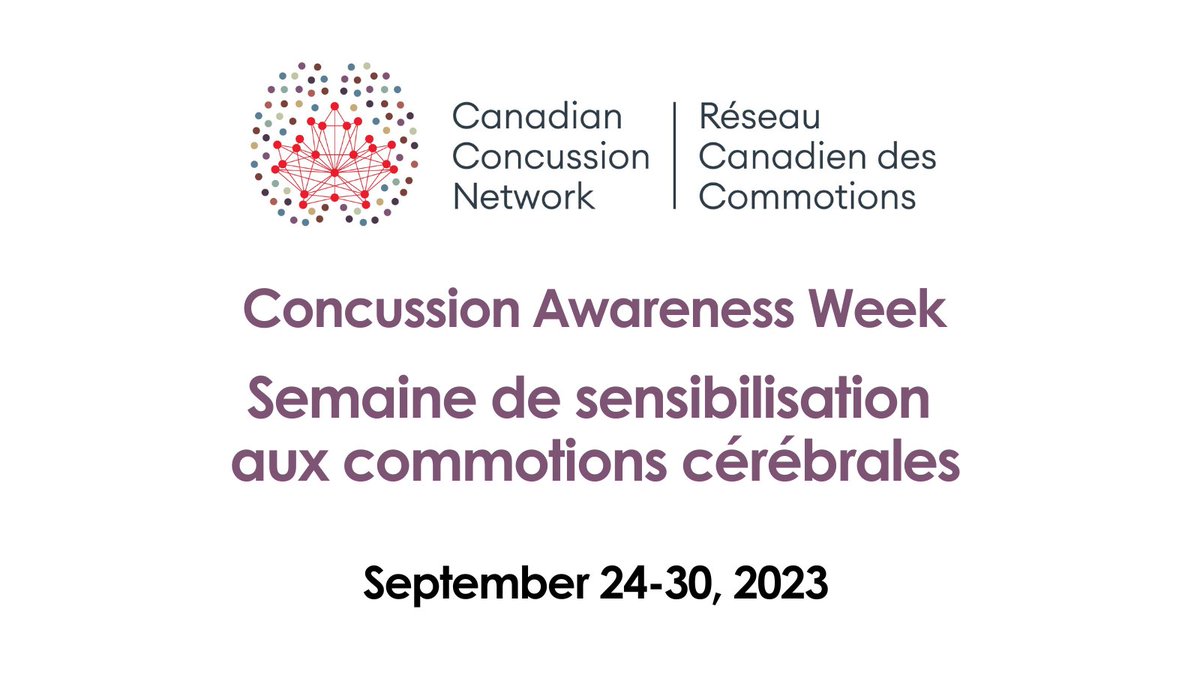 Concussion Awareness Week in Canada is taking place September 24- 30. Check out our latest network e-blast for resources and upcoming events: mailchi.mp/e4f9e203ea8d/c…

#ConcussionEd #HeadstrongCanada #RowansLawDay