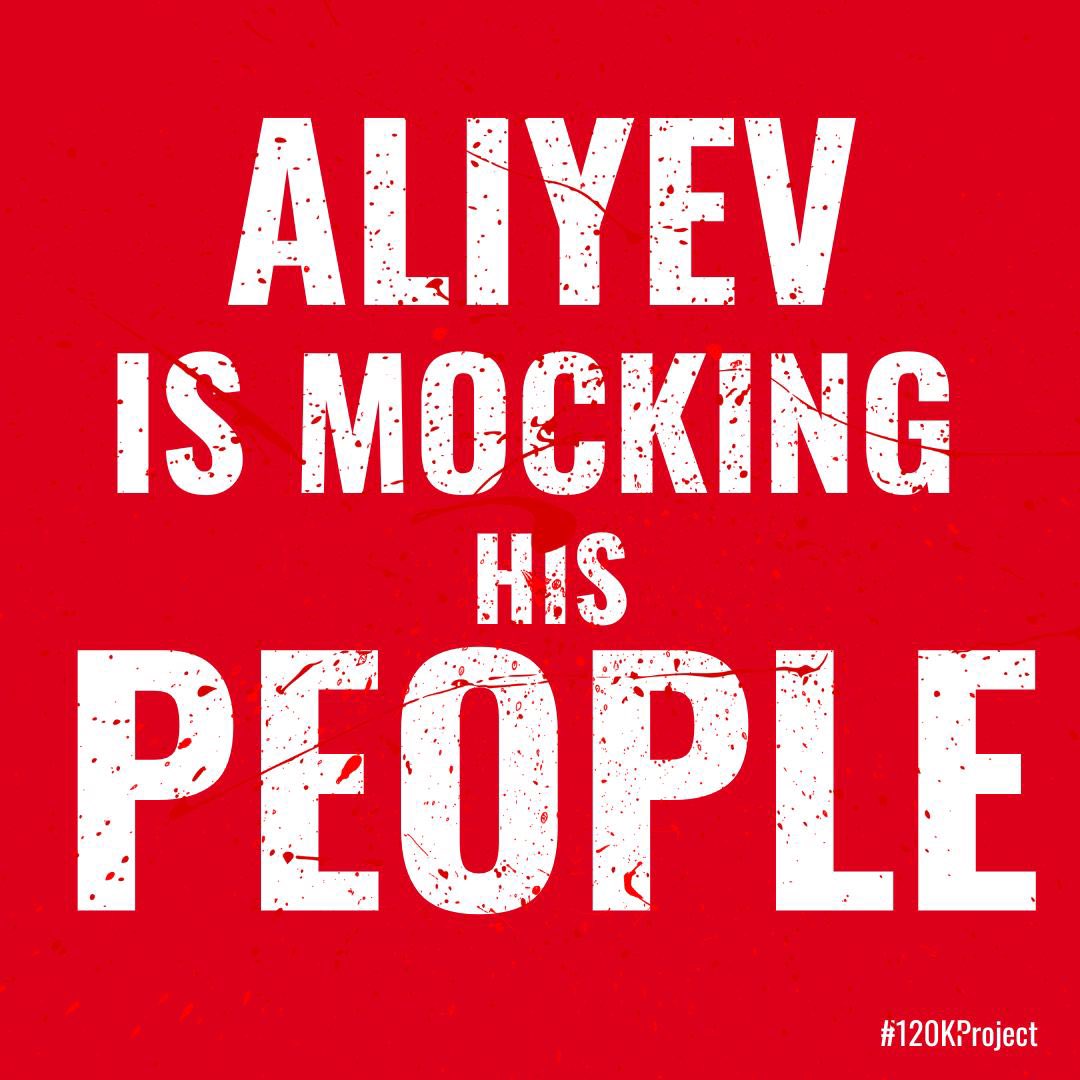 Julie38269593's tweet image. #AliyevDictator  #terroristaliyev