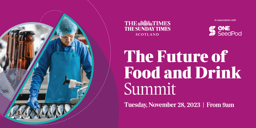 📅Join #ONESeedPod @timesscotland Future of Food & Drink Summit at @PandJLive on 28 Nov to explore how the country's biggest manufacturing sector can deliver entrepreneurial growth, high-skilled jobs, productivity and profitability #foodmanufacturing
ℹ️👉times-event.com/foodanddrink/#/