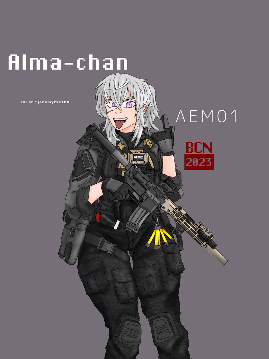 Alma-Chan Fanart!!

OC of <a href="/jeremyzxc123/">AEM01🌙</a> 

#AEM01 #AEM01TacticalHoodie