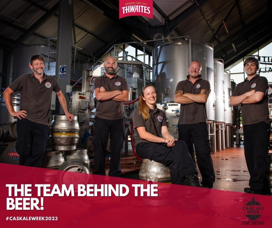 Today marks the start of #CaskAleWeek and we would like to start giving a big thank you to our amazing team of brewers! You brew the foundations of our business and we couldn’t be who we are without you guys! Here’s to cask ale week and cheers!🍺