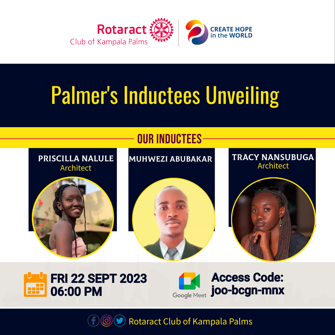 Rotaract Club of Kampala Palms tweet media