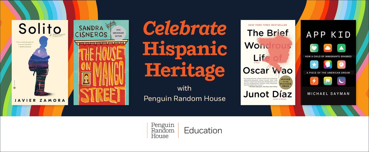 Celebrate National Hispanic Heritage Month with these great titles from Perma-Bound and Penguin Education <a href="/PenguinClass/">Penguin Young Readers School & Library</a>! Click here for list (log in to view): tinyurl.com/yc8bsetb. #NationalHispanicHeritageMonth #school #library #curriculum #literacy #Spanish #bilingual