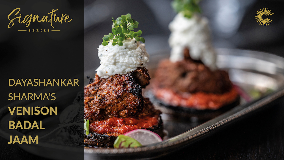 A beautiful plate of food from <a href="/ChefDayashankar/">Dayashankar Sharma</a> that's smoky, hot and fresh all at the same time! Find his masterclass on #YouTube:
youtube.com/watch?v=DZ3v4V…