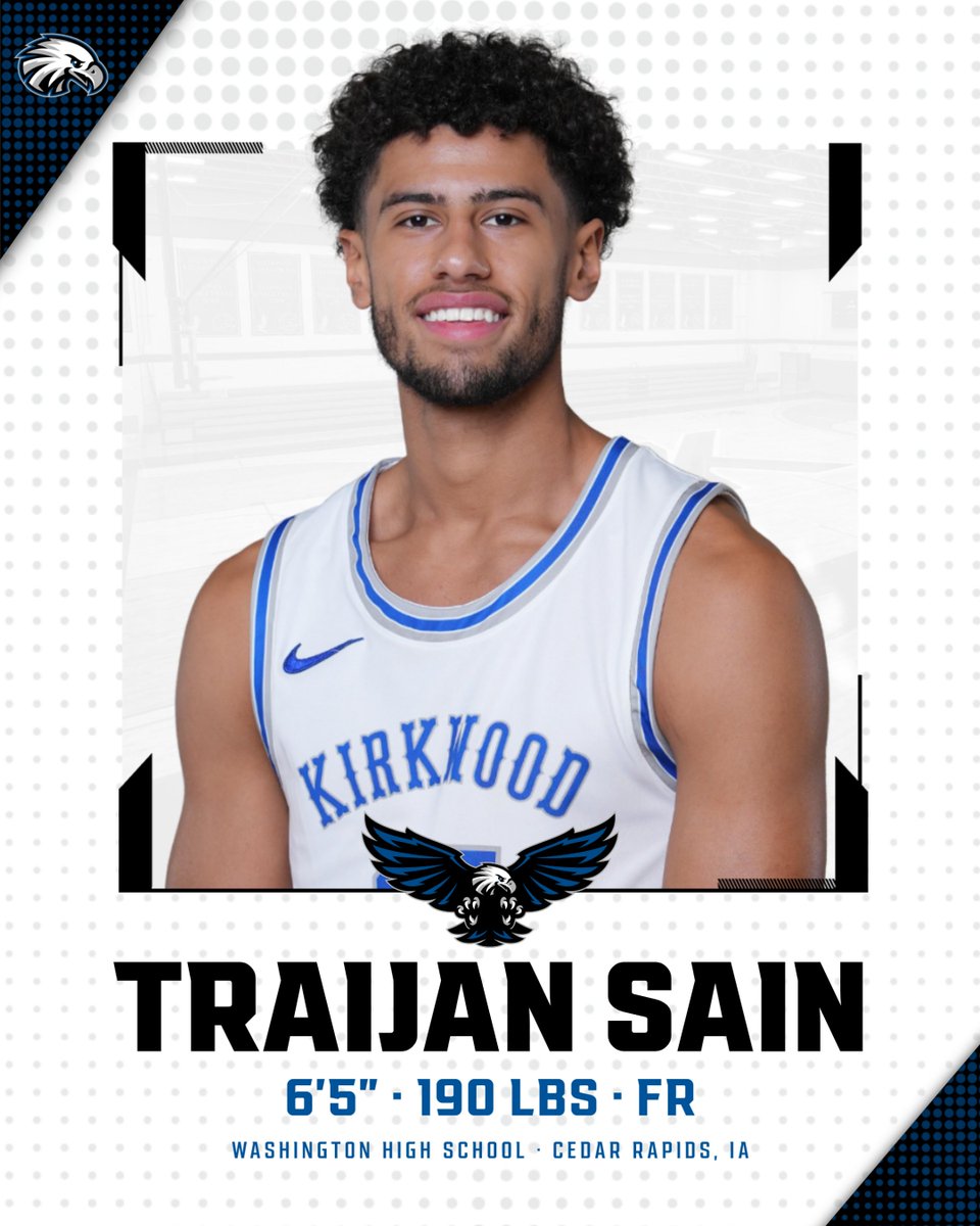 #⃣1⃣4⃣ 𝐓𝐑𝐀𝐈𝐉𝐀𝐍 𝐒𝐀𝐈𝐍 🎓 Freshman ⛹️ Guard 📏 6'5' · 190 lbs 🗺️ Cedar Rapids, IA 📽️ youtube.com/watch?v=733T9A… #GoEagles🦅🏀 | @traijan_sain