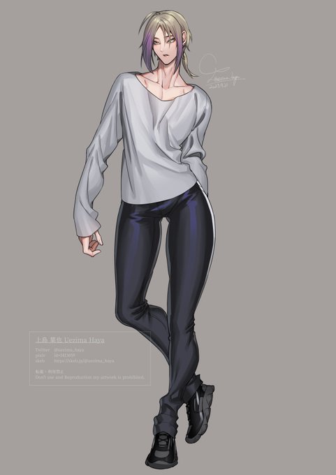 OC
過去作った生意気なクソガキを成長させてみた。 