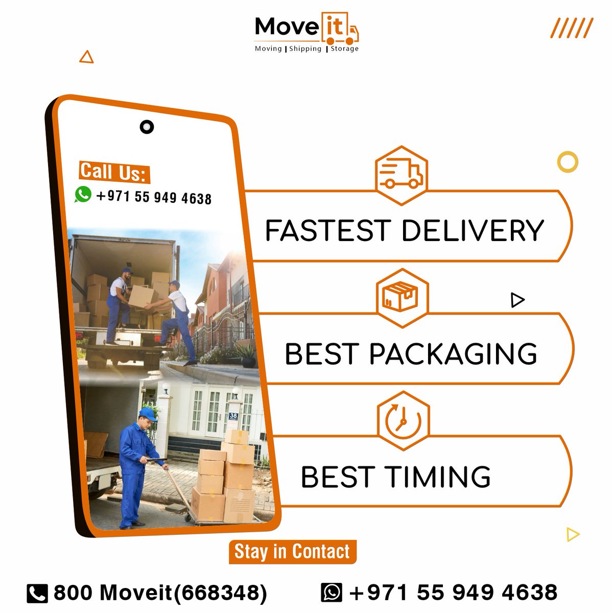 moveitdxb's tweet image. The MOVEIT : Fast and Friendly Movers 

𝐕𝐢𝐬𝐢𝐭: themoveit.com
𝐖𝐡𝐚𝐭𝐬𝐀𝐩𝐩: wa.me/+971800668348
𝐌𝐚𝐢𝐥: inquiry@themoveit.com 
𝐓𝐨𝐥𝐥 𝐅𝐫𝐞𝐞 𝐍𝐨: 800668348 

#Moveit #movingandpacking #fastestdelivery #localmove #professionalteam #MoversUAE #Dxb #UAE