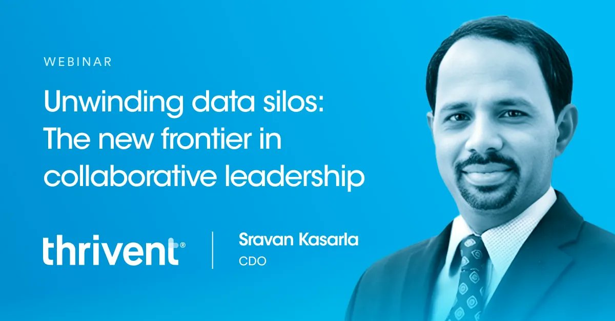 SecuritiAI's tweet image. Unravel the intricacies of #DataSilos—a leading challenge in #DataGovernance and #Security.
Hear from @Thrivent's Sravan Kasarla, former CISO Mukul Kumar, and our very own Jocelyn Houle on fostering cross-functional collab and ensuring #Compliance.
buff.ly/4552y57