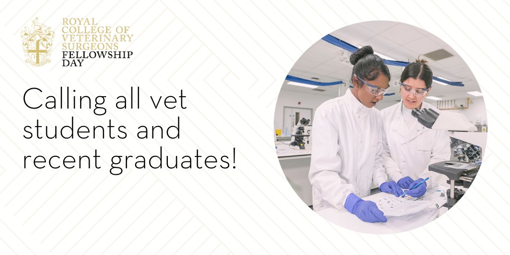 Royal College of Veterinary Surgeons (@thercvs) on Twitter photo Are you a vet student or a recent graduate? Join our Fellows of the Future competition for a chance to contribute to the RCVS Fellowship Day and present your original research. Find out more and submit your research here: ow.ly/lyko50POlB4 <a href="/AVS_UK_Ireland/">AVS UK & Ireland</a> Are you a vet student or a recent graduate? Join our Fellows of the Future competition for a chance to contribute to the RCVS Fellowship Day and present your original research. Find out more and submit your research here: ow.ly/lyko50POlB4 <a href="/AVS_UK_Ireland/">AVS UK & Ireland</a>