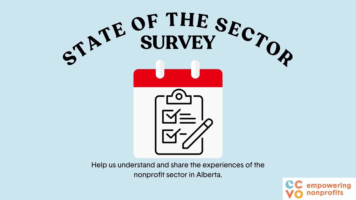 Another survey, we know. But, if you can spare just 15 minutes, you can help us shed light on the most important issues facing Alberta #nonprofits. If your nonprofit operates in #Alberta, complete this survey: surveymonkey.com/r/2023nonprofi… 

Your voice matters. We need your input.
