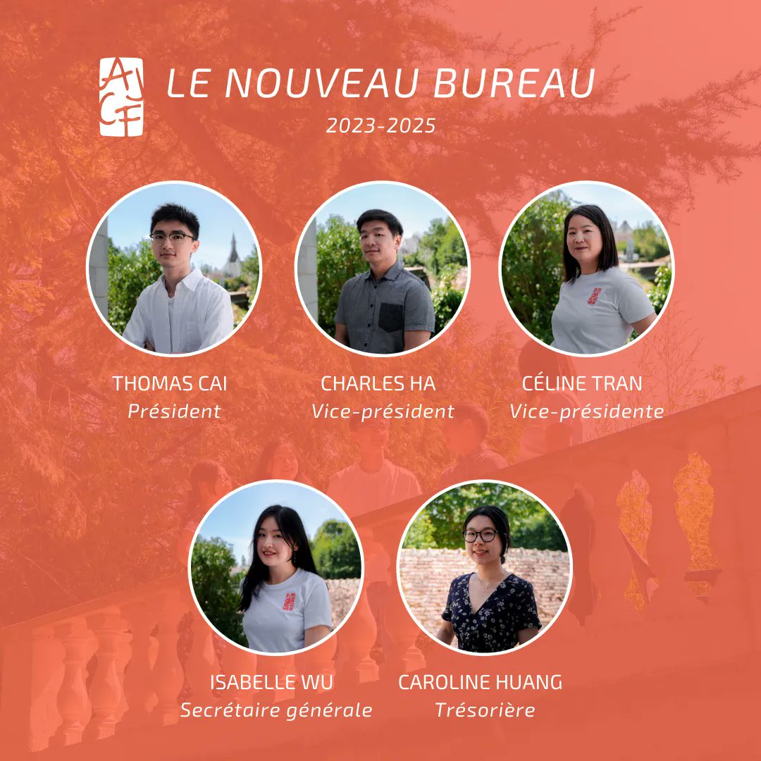 #AJCF - L’équipe AJCF se rafraîchit après un mandat de constantes évolutions suite à une période d’inactivité en raison de la pandémie récente😊😊

Bravoo à notre nouveau bureau qui nous réserve de bonnes surprises pour les années à venir ! 🎉🎉

#AJCFCommunity #FrenchBornChinese