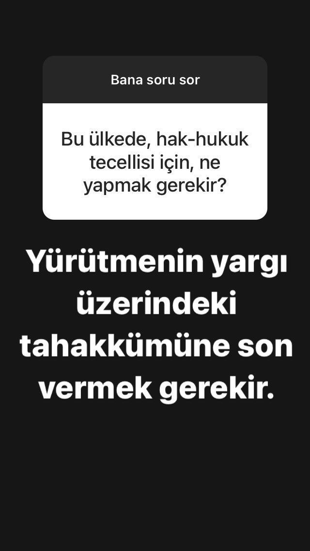 Soru : Bu ülkede hak-hukuk tecellisi için ne yapmak gerekir?