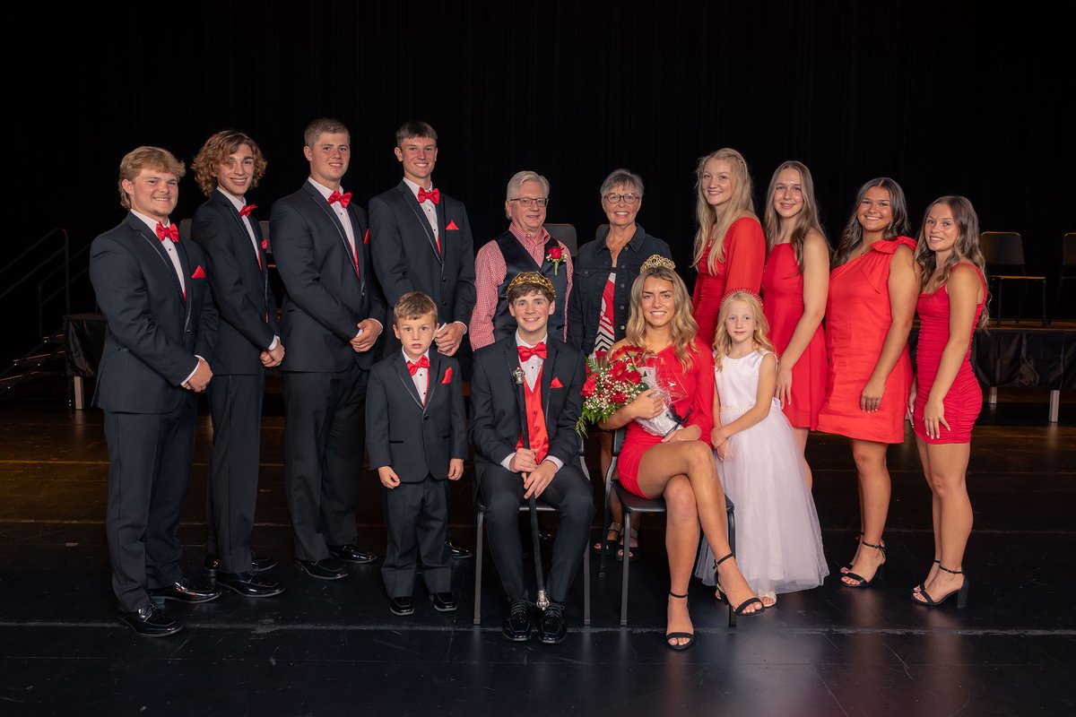 Congratulations on the crowning of our King and Queen, Zac Fisher and Ella Turner! And a special shout out to our scepter bearer, Keene Cunningham and flower girl, Violet Dielschneider, and the wonderful speeches we heard from our Grand Marshals Duane and Sally Ites.