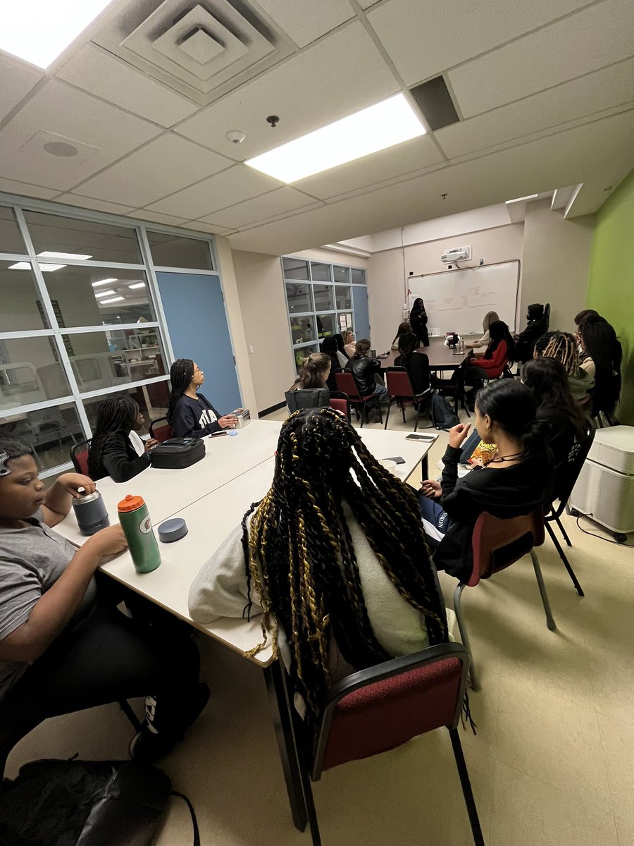 BSA meeting happening in the LC at lunch today! Deciding committee leads and brainstorming activities #blackjoy #representationmatters #ocsb #hope