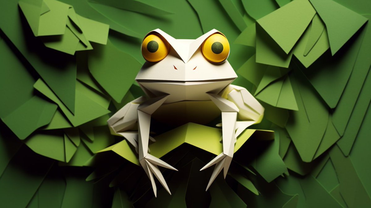 kokaketh's tweet photo. 🐸 Amidst the sprawling Crypto landscape, we've discovered something extraordinary—a new species of frog called the 'Paper Frog'!   

Much like it's sound, $KOKAK, this unique find echoes the glory of untapped potential and nature's profound mysteries. 📷 

#KOKAK #PaperFrog https://t.co/gfc3bcOfaD