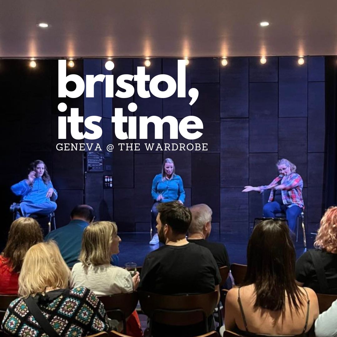 YetToBeUK's tweet image. 🎭BRISTOL - Today's the Day! 🎭 Our show Geneva is hitting @WardrobeTheatre for a 2-night whirlwind! Tix are low, so if you're thinking of joining us, book now!

Awful, hilarious, outrageous - a must-watch! 🤣🤪

See you at 7:30 pm for a wild ride with the lads! 🎉🎟️